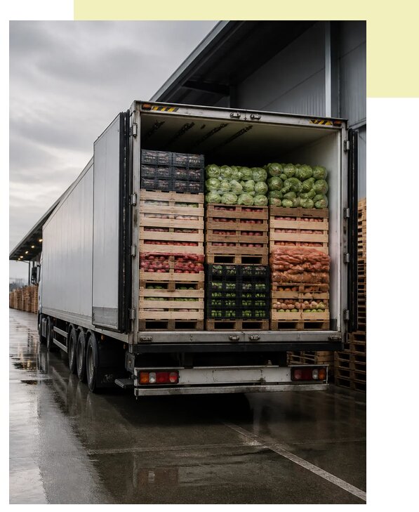 Перевозка плодоовощной продукции в Махачкалу по цене от 5178 р. | Агросервис-Мхч