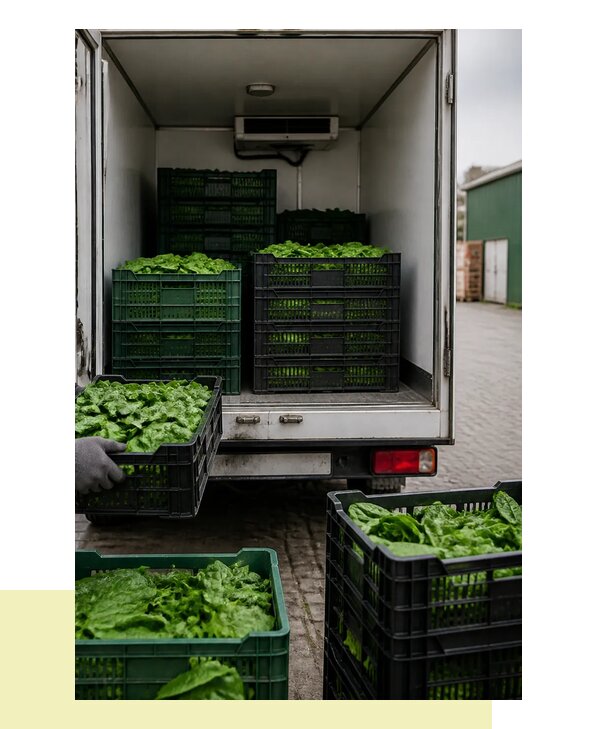 Перевозка шпината в Махачкалу с сохранением свежести продукции